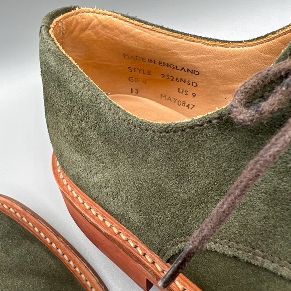 Mark McNairy New Amsterdam Suede Oxfords style 9526 sz 9 main image 7